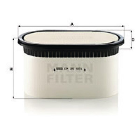 Filtre à air MANN-FILTER CP23210