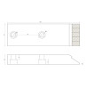 Pointe de cultivateur UNIVERSEL CP2507030CN