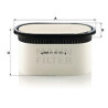 Filtre à air MANN-FILTER CP29550