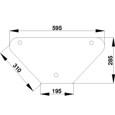 Lunette arrière UNIVERSEL D520538