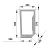 Pare-brise UNIVERSEL D6703