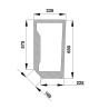 Pare-brise UNIVERSEL D6704