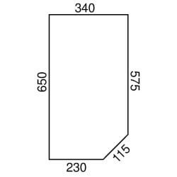 Vitre avant UNIVERSEL D6713