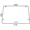 Lunette arrière UNIVERSEL D6772