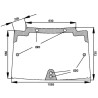 Pare-brise UNIVERSEL D6861