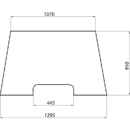 Pare-brise UNIVERSEL D6930