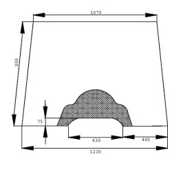 Pare-brise UNIVERSEL D6932