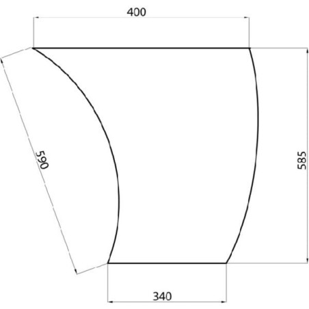 Pare-brise UNIVERSEL D6936