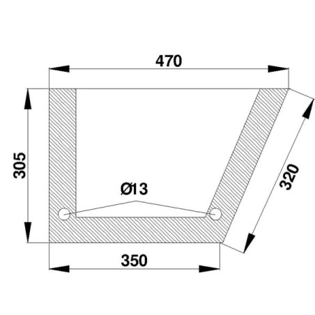 Vitre de porte UNIVERSEL D7308