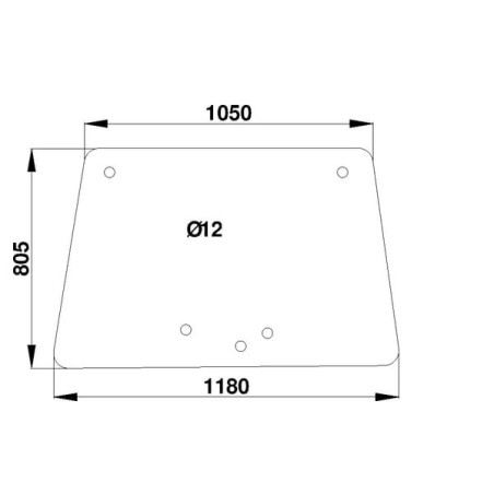 Pare-brise UNIVERSEL D7401