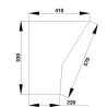 Vitre de porte UNIVERSEL D7406