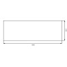 Lunette arrière UNIVERSEL D7505