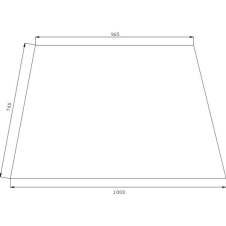 Pare-brise UNIVERSEL D7510