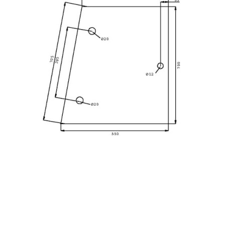 Vitre latérale UNIVERSEL D7731T