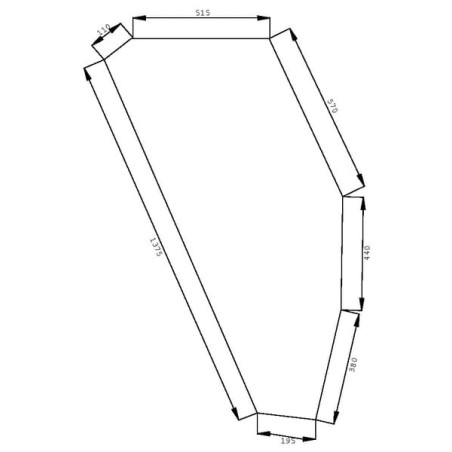 Vitre de porte UNIVERSEL D9006
