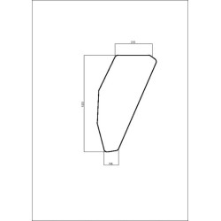 Vitre de porte UNIVERSEL D9007