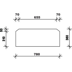 Lunette arrière UNIVERSEL D9120