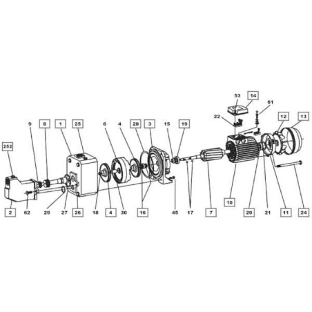 Pompe centrifuge DAB PUMPS DAB05320