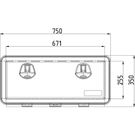Caisse à outils DAKEN DK81105