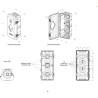 Boîte pour extincteur DAKEN DK82020