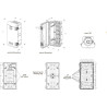 Boîte pour extincteur DAKEN DK82060