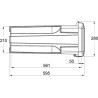 Boîte pour extincteur DAKEN DK82412
