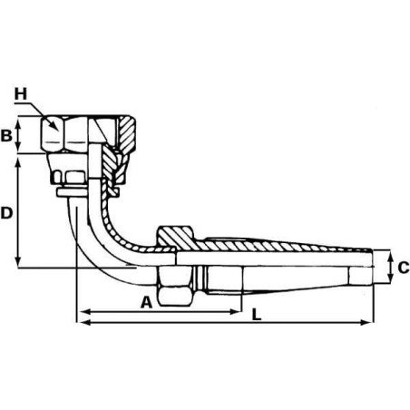 Raccord UNIVERSEL F13890
