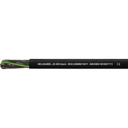 Câble HELUKABEL FLEXYJZ415BK