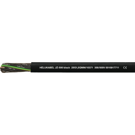 Câble HELUKABEL FLEXYJZ415BK