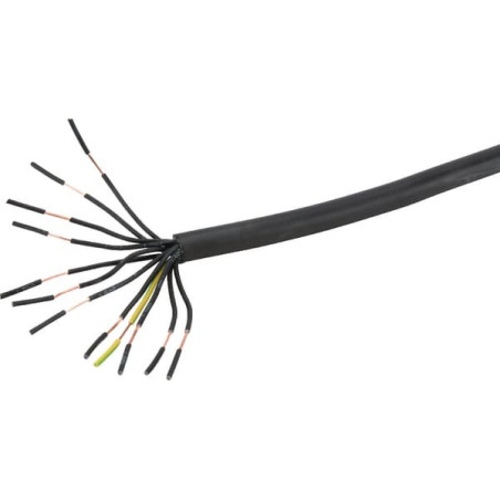 Câble HELUKABEL FLEXYJZ525BK