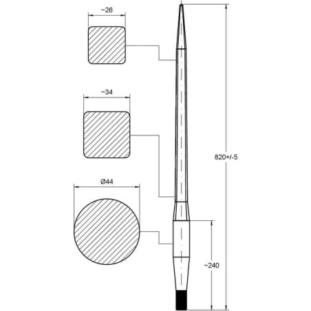 Dent de chargeur SHW FT35