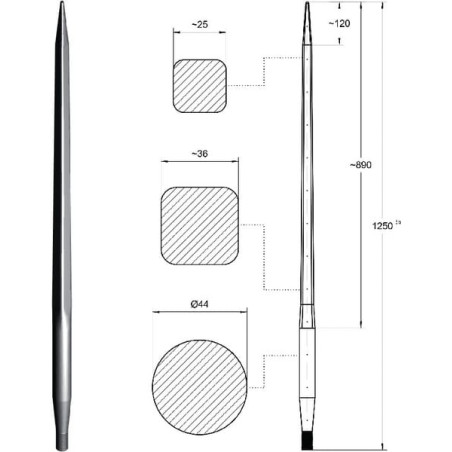 Dent de chargeur SHW FT39