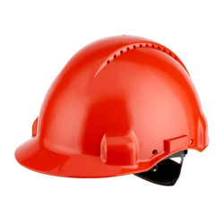 Casque de sécurité rouge 3M G3000NUVRD