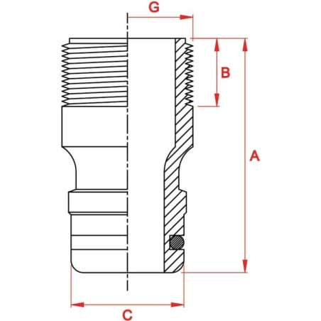 Adaptateur GARDENA GA2821