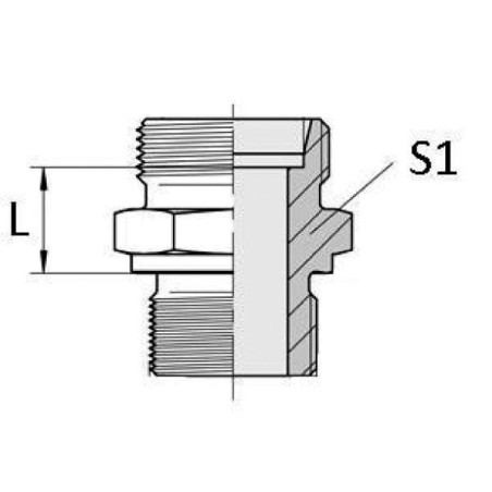 Adaptateur GOPART GES12LR14P050GP