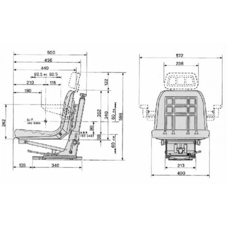 Siège MT COBO GT60411Z