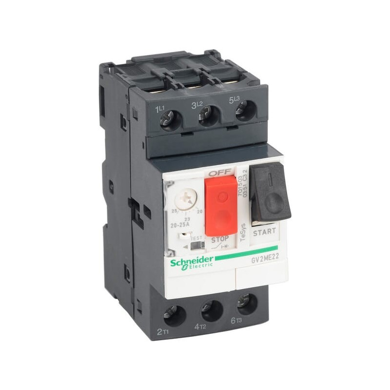 Disjoncteur Modulaire Schneider GV2ME22 (GV2-ME22) - Neuf, Livraison Rapide
