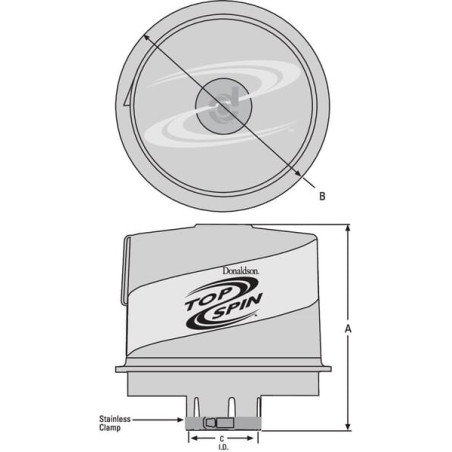 Pré-filtre DONALDSON H002426