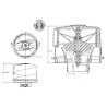 Pré-filtre DONALDSON H002436