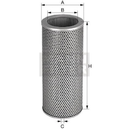 Filtre a huile MANN-FILTER H13104