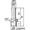 Embout de tuyau UNIVERSEL HCMT618