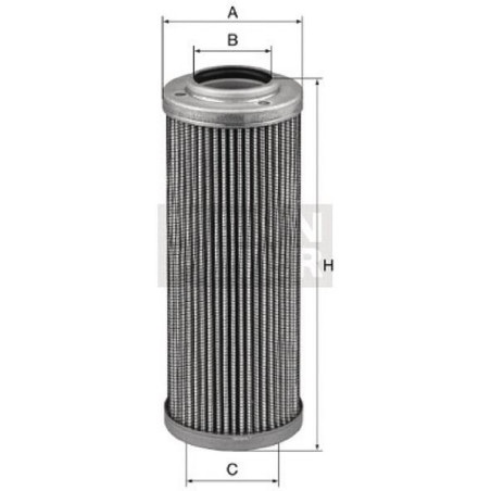 Filtre hydraulique MANN-FILTER HD624