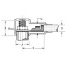 Coiffe de protection UNIVERSEL IC1212R