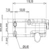 Levier INDEMAR IMSL3076RL