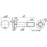 Boulon UNIVERSEL K262954N