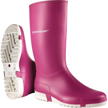 Botte en caoutchouc rose taille 35 DUNLOP K27211135