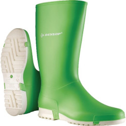 Botte en caoutchouc vert citron taille 32 DUNLOP K28811132