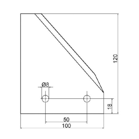 Couteau KVERNELAND KD1040584