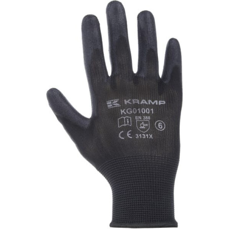 Gants de travail noir taille 10 UNIVERSEL KG0100110P012