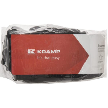 Gants de travail noir taille 10 UNIVERSEL KG0100110P012